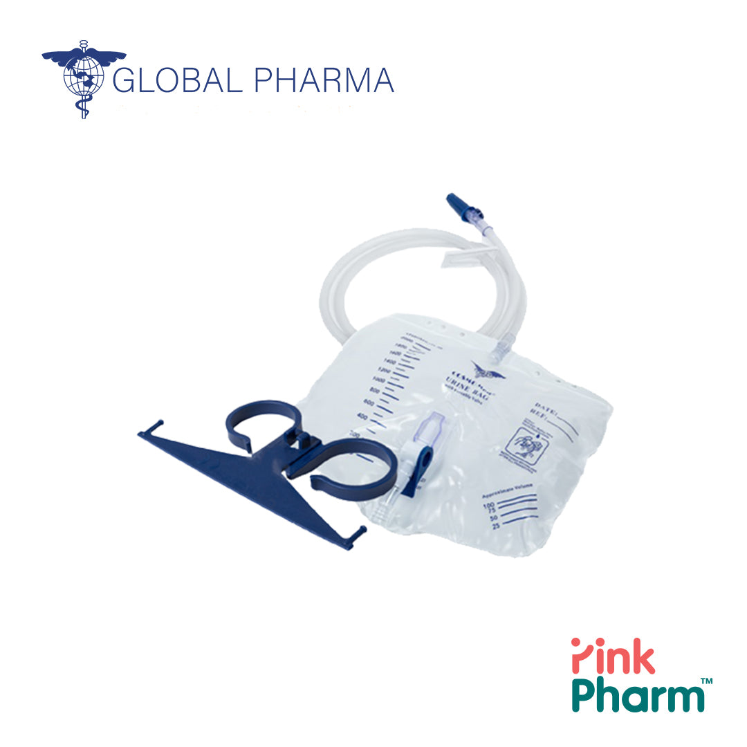 Sterile Drainage Bag with Rotatable Valve with Clamp 2000ml