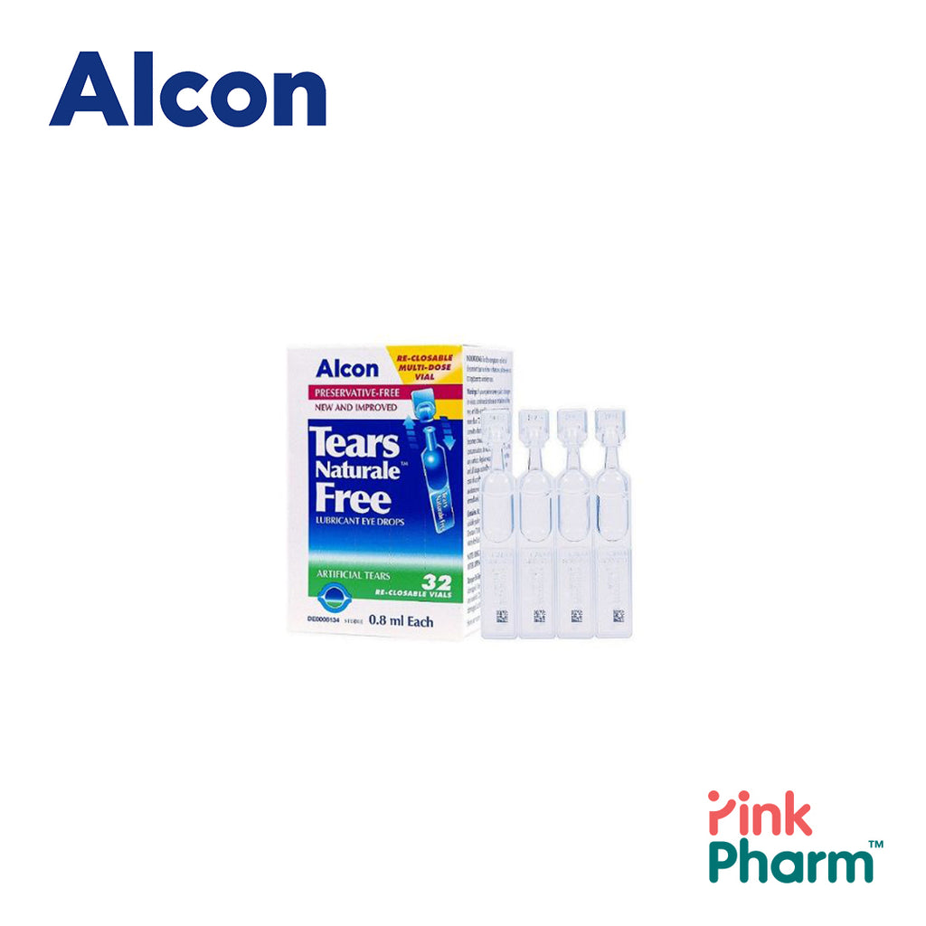 Alcon Tears Naturale Free Lubricant Eye Drops 0.8ml -Quality Products PinkPharm Alcon Tears Naturale Free Lubricant Eye Drops 0.8ml -Quality Products PinkPharm