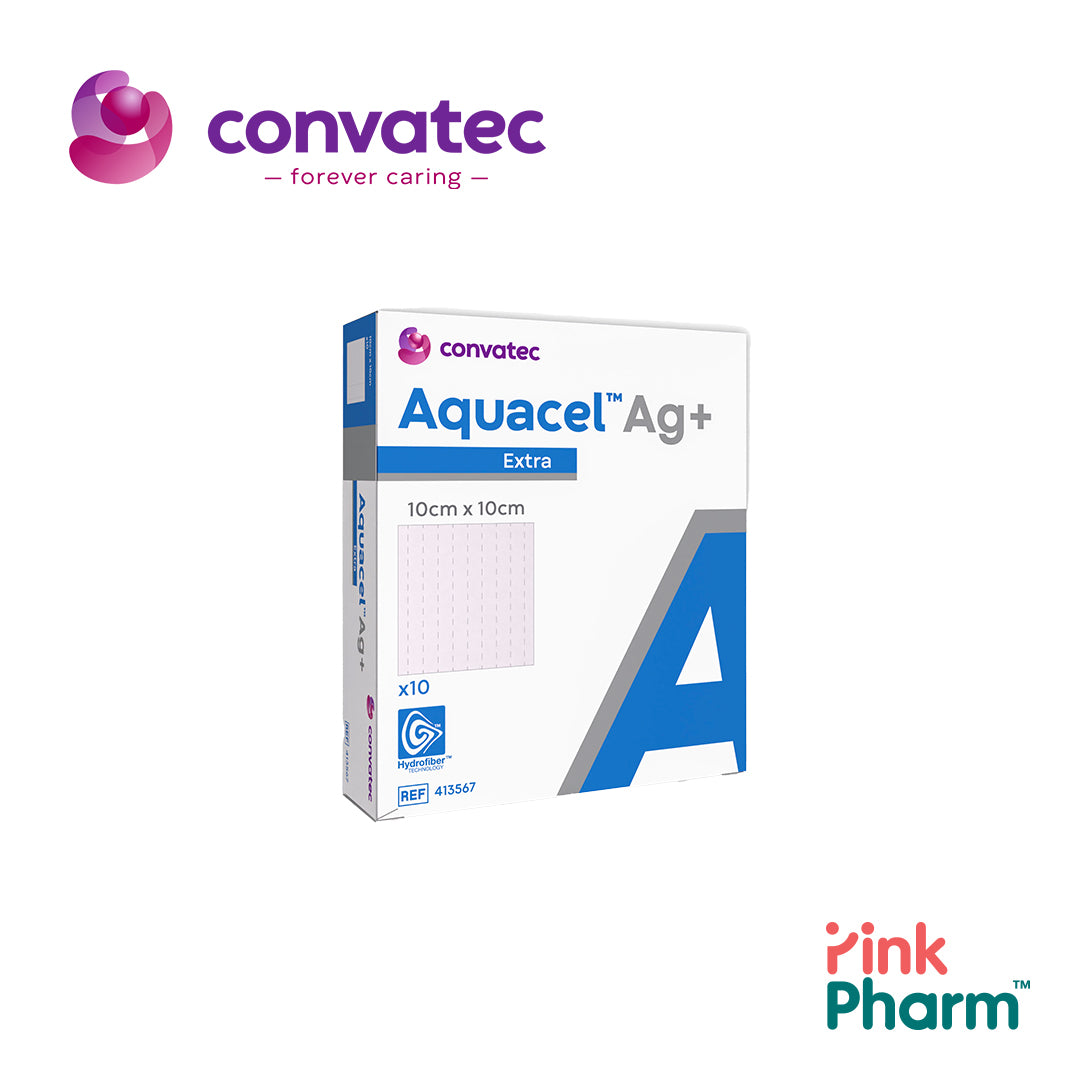 aquacel ag silver dressing Aquacel Convatec AG Extra Dressing 10x10