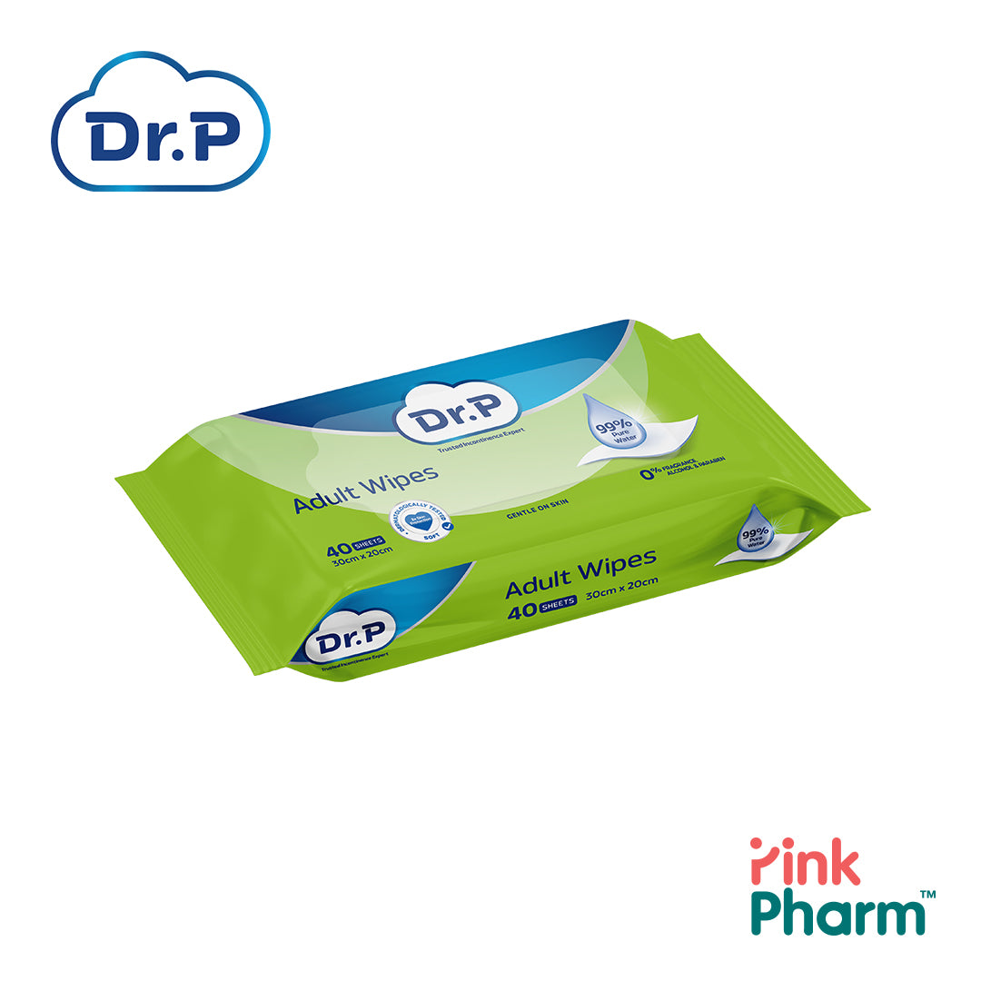 Dr. P Adult Wipes (30cm x 20cm)