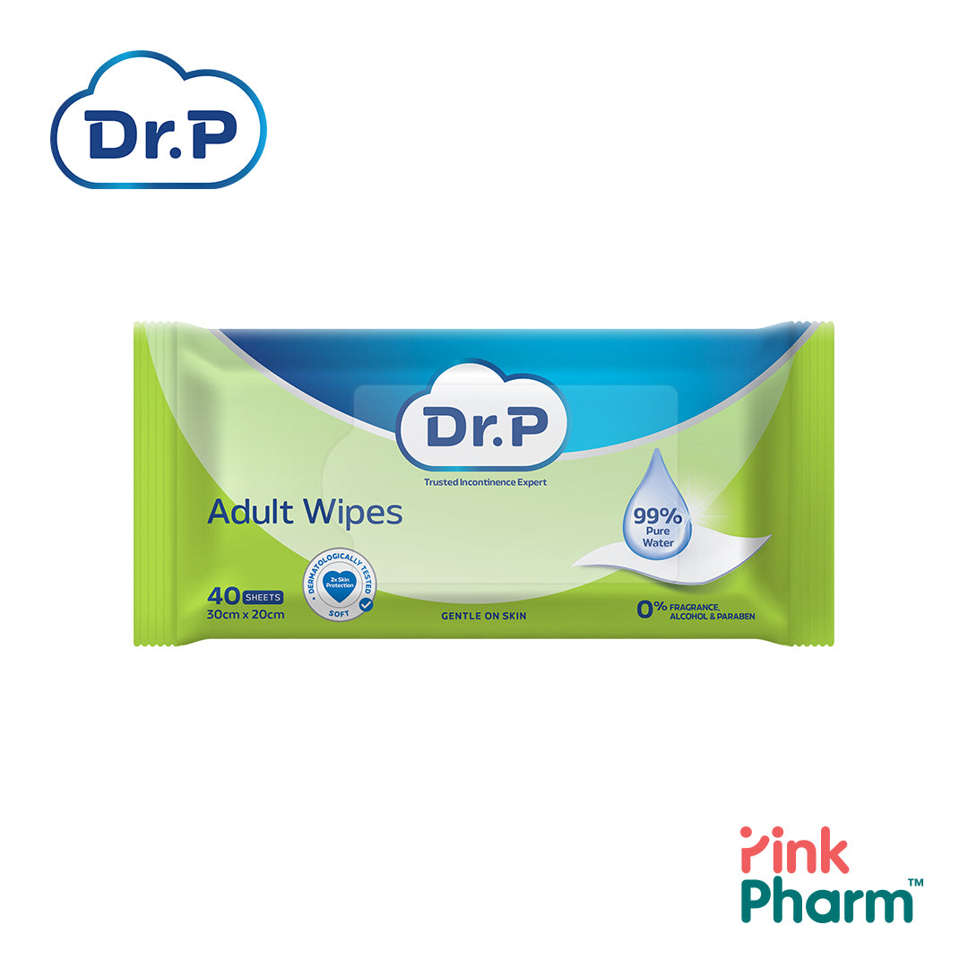 Dr. P Adult Wipes (30cm x 20cm)
