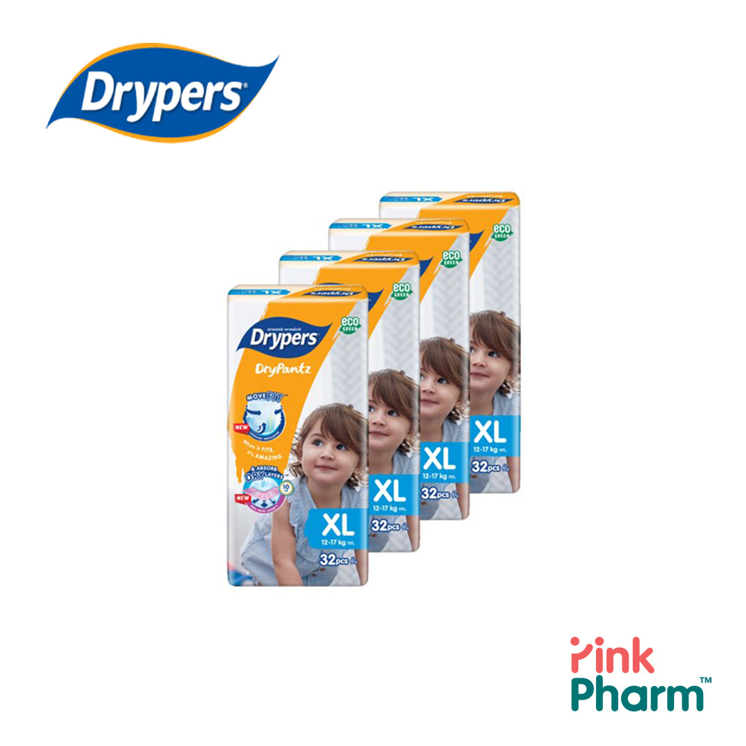 Drypers Drypantz XL (4x32s)