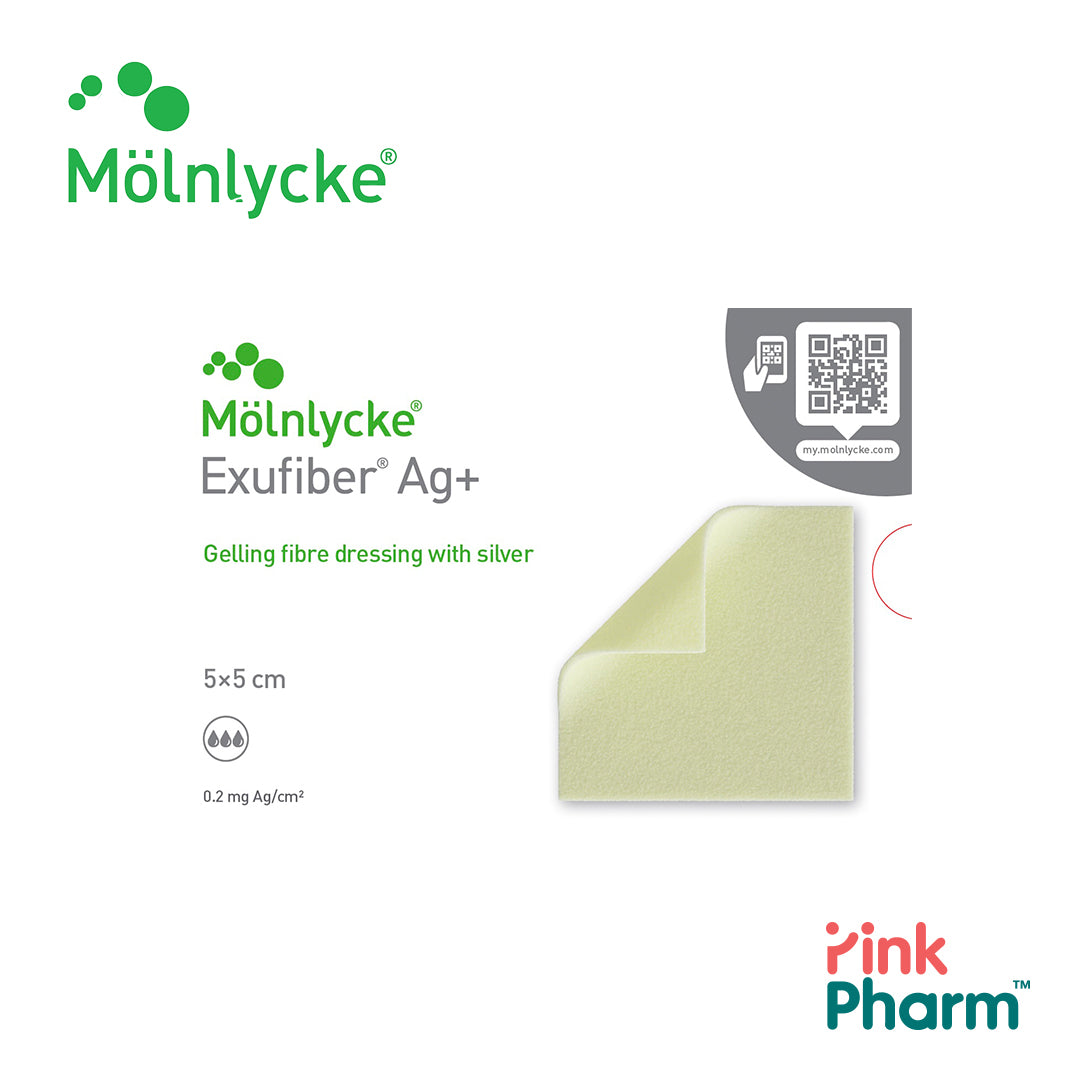 Exufiber Ag+ Cavity Filler with Silver Content Sterile - Piece