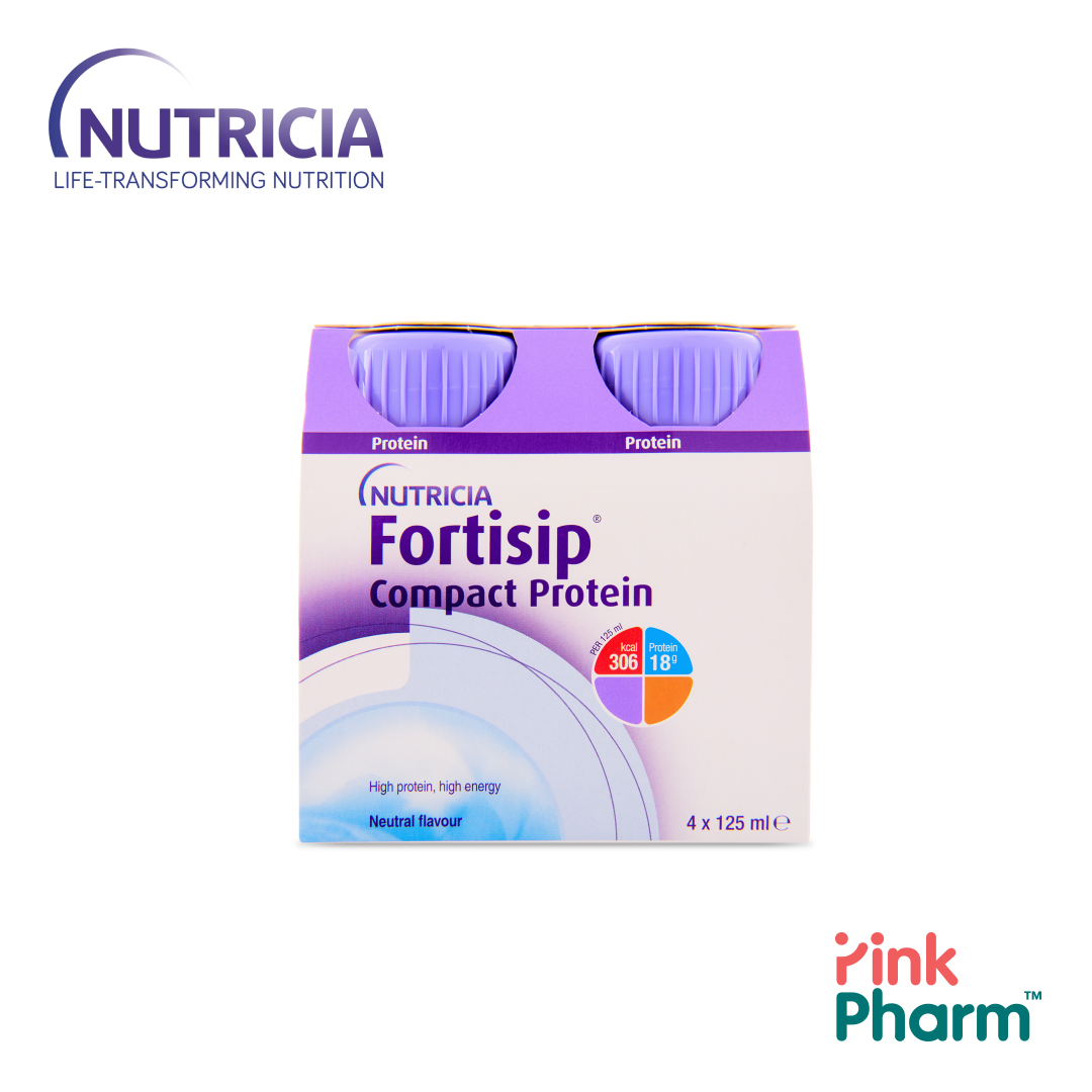 Nutricia Fortisip Compact Protein (Neutral) - 4 x 125ml