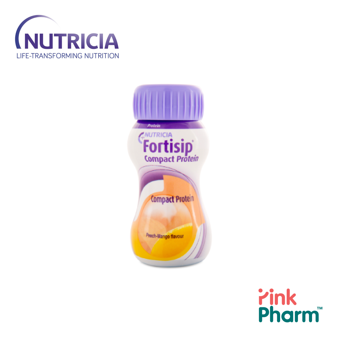 Nutricia Fortisip Compact Protein (Peach Mango) - 4 x 125ml
