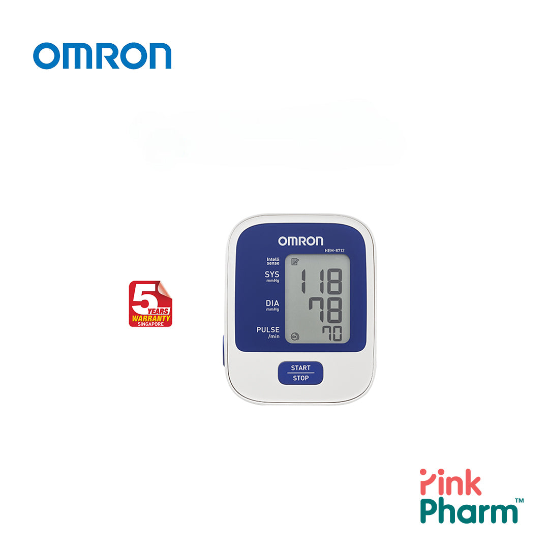 OMRON Upper Arm Blood Pressure Monitor HEM-8712