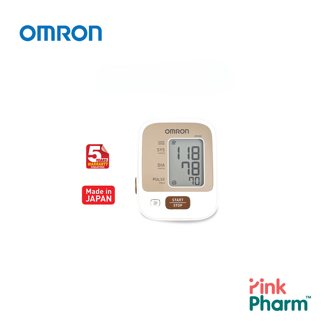 Discover OMRON Upper Arm Blood Pressure Monitor JPN500 Free Delivery
