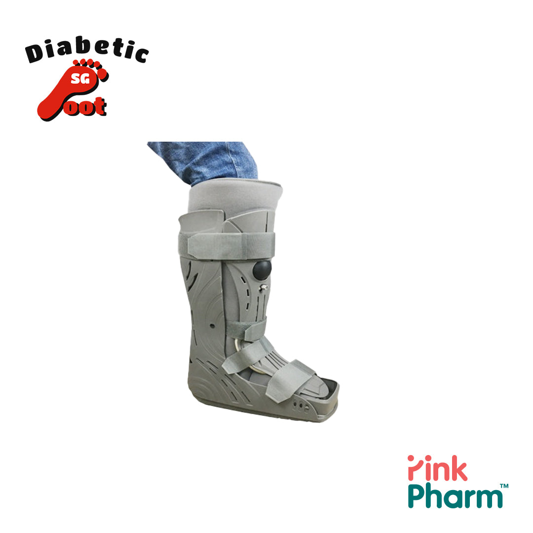 Diabetic Foot SG Offloading Aircast Boot — PinkPharm