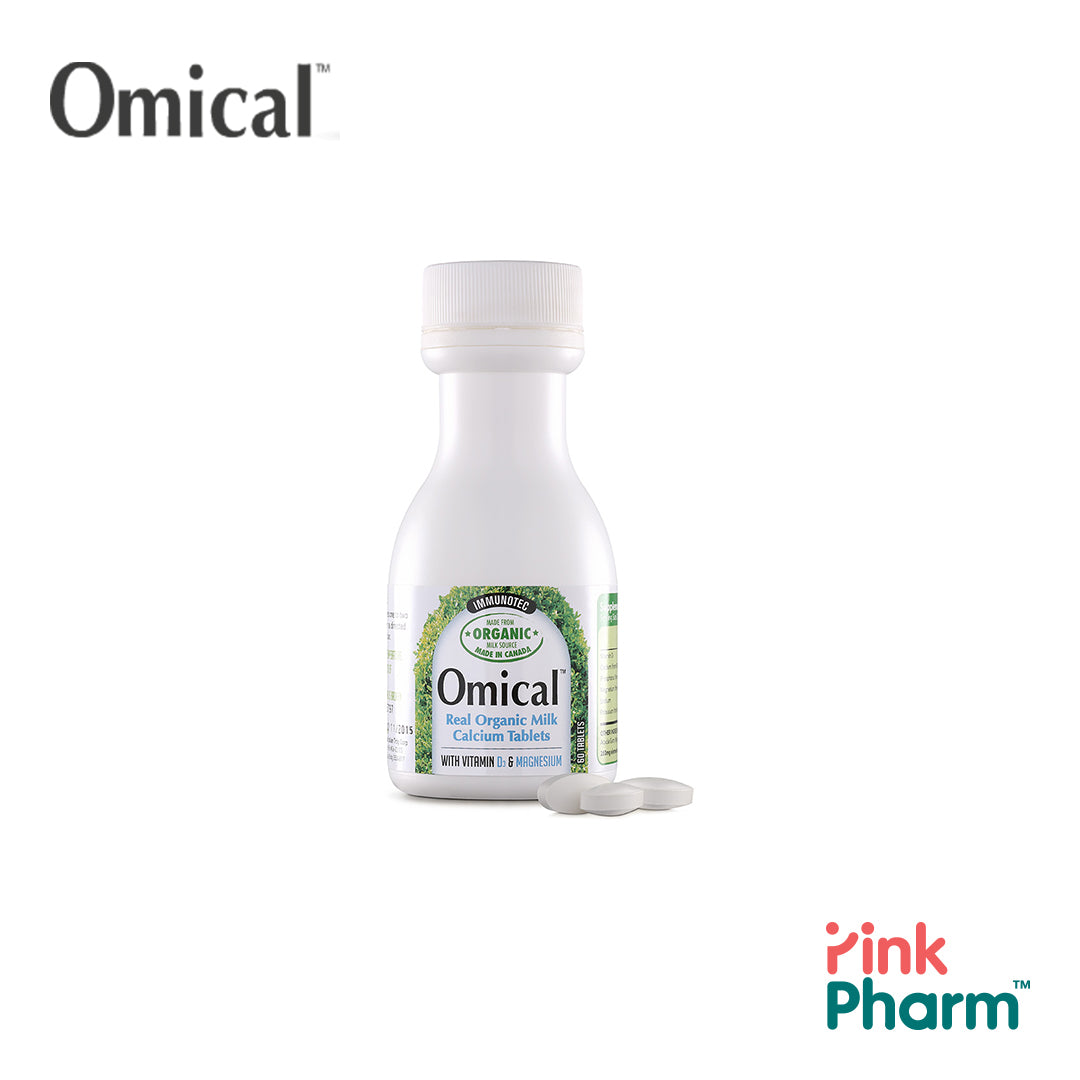 Omical Organic Milk Calcium Tablets 60s