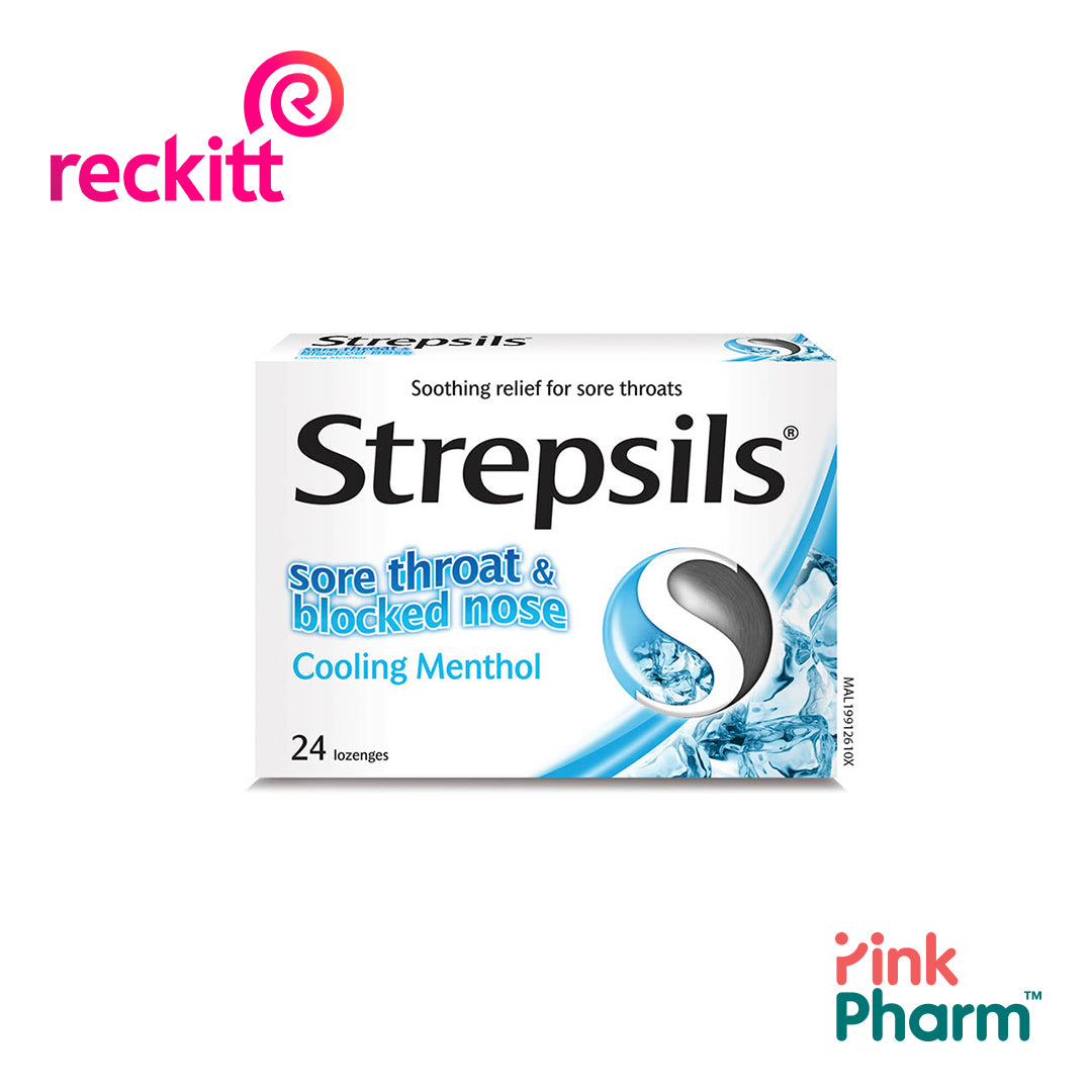 Strepsils Cool Lozenges, 24s — PinkPharm
