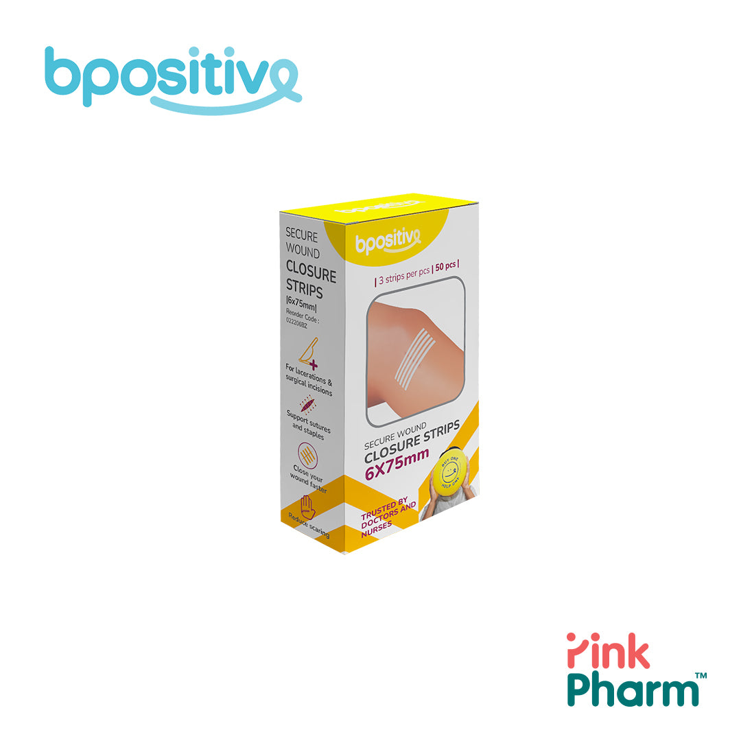 bpositive Secure Wound Closure Strips