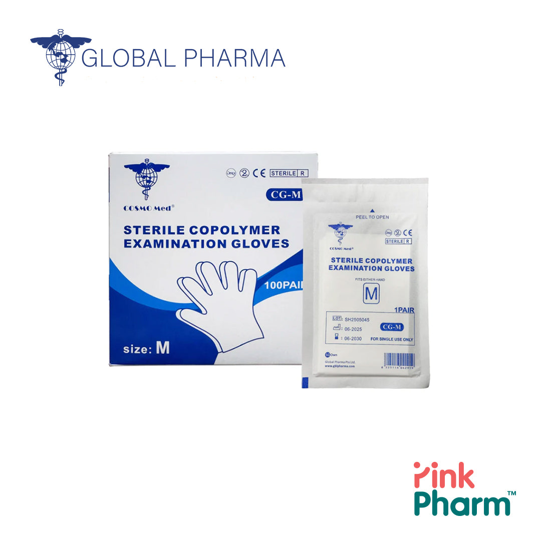 CosmoMed Sterile Copolymer Examination Gloves