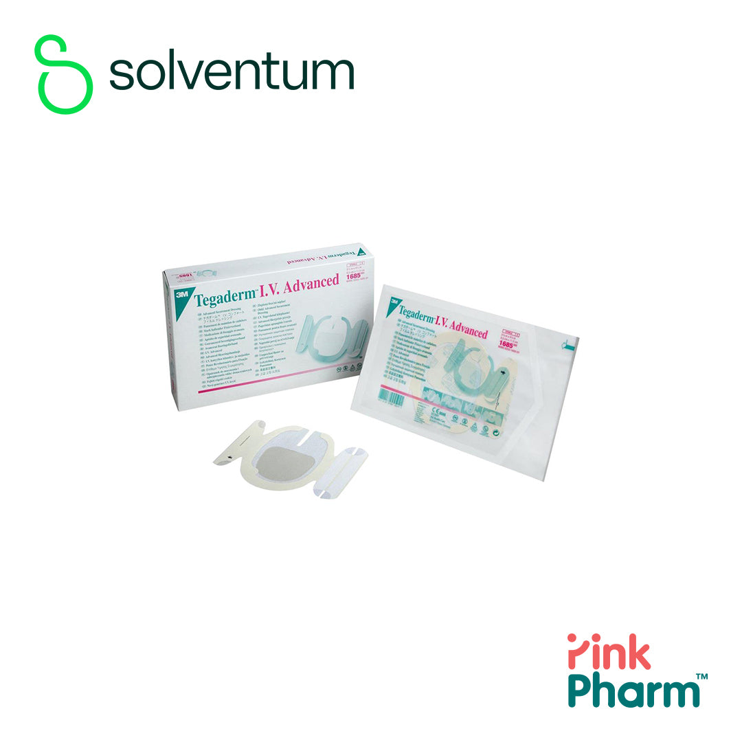 thumbnail image 2 of 3M 9132 Tegaderm Antimicrobial I.V. Advanced Securement Dressing 2 3/4\" X 3 3/8\" (25/Box) - GB TECH USA 2 of 13