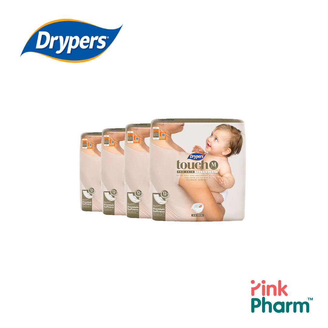 Drypers Touch M (4x64s)