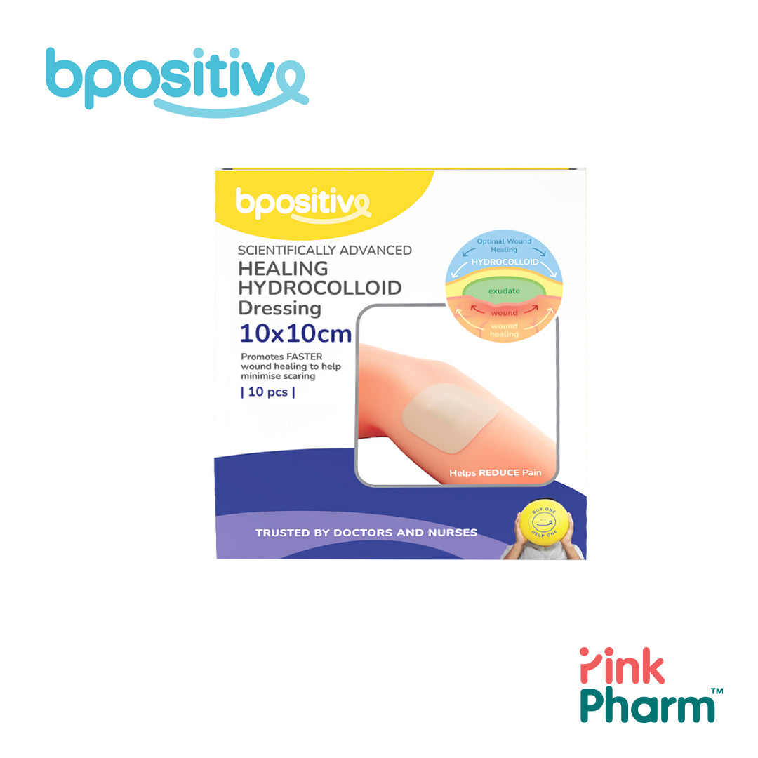 bpositive Wound Healing Hydrocolloid Dressing