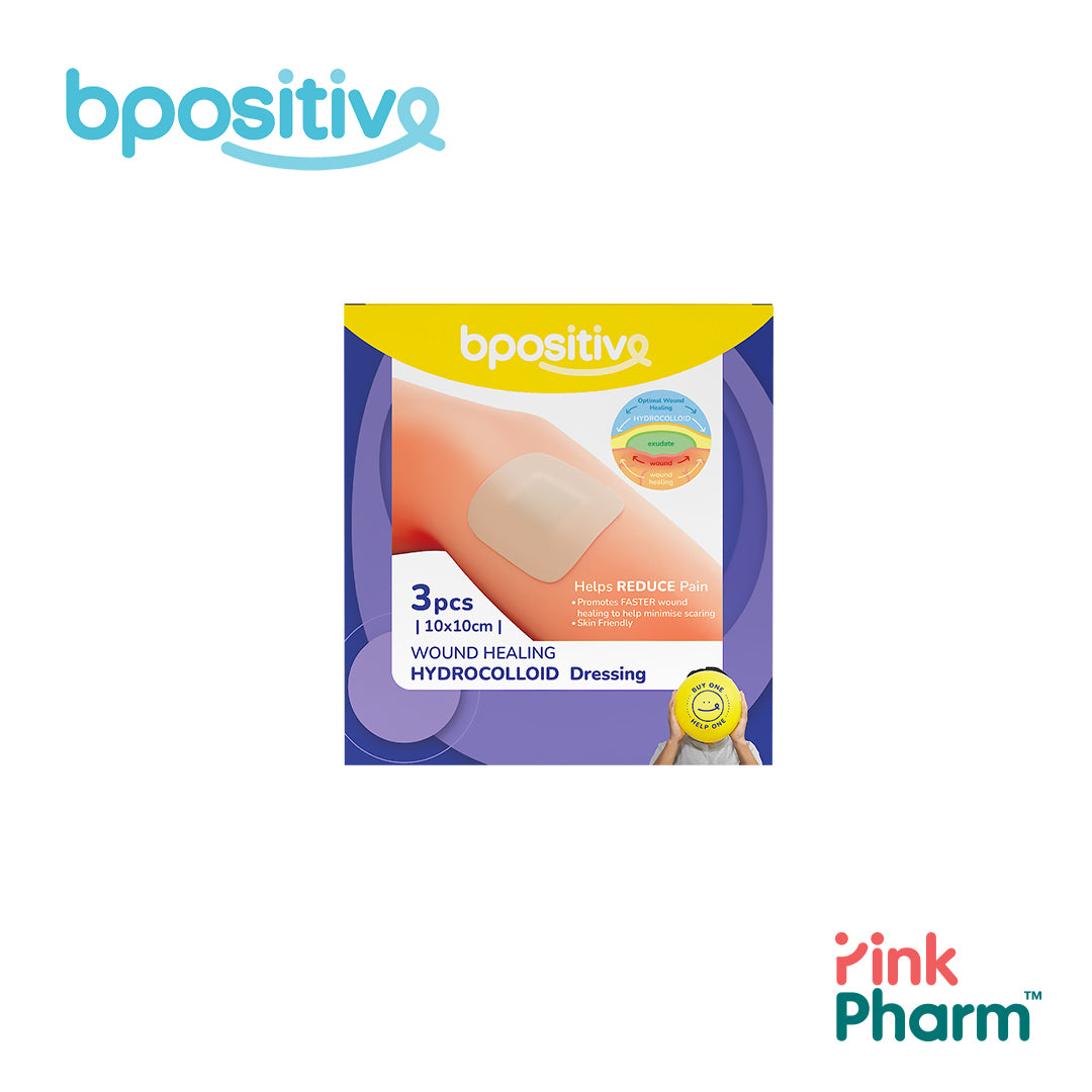 bpositive Wound Healing Hydrocolloid Dressing